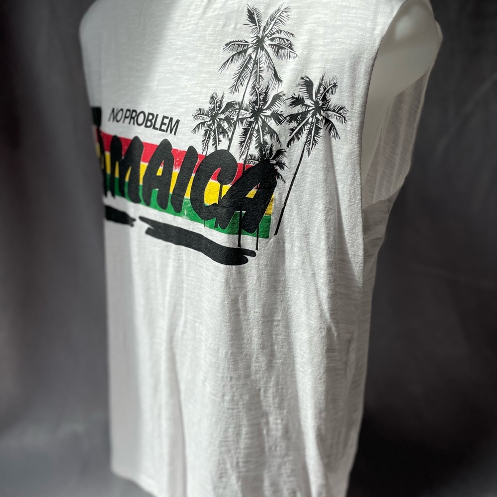 Jamaica Graphic Sleeveless Top